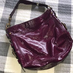 Mulberry Colored Coach Purse